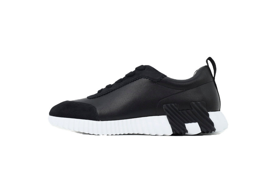 Hermès Bouncing Sneakers in Black Leather