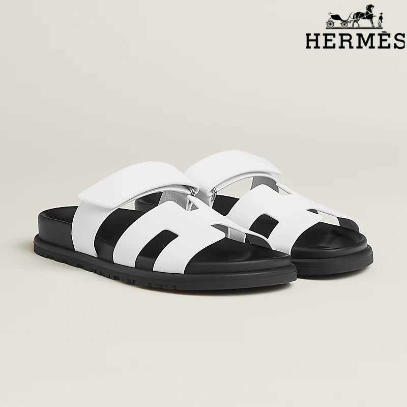 Hermès Chypre White Sandal