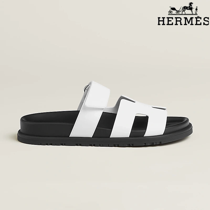 Hermès Chypre White Sandal