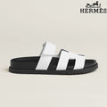 Hermès Chypre White Sandal