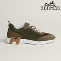 Hermès Bouncing Olive Green Sneaker
