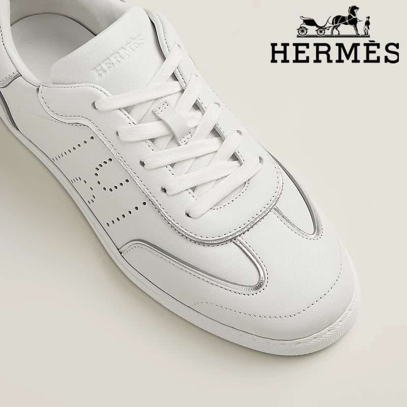 Hermès Boomerang White Sneaker