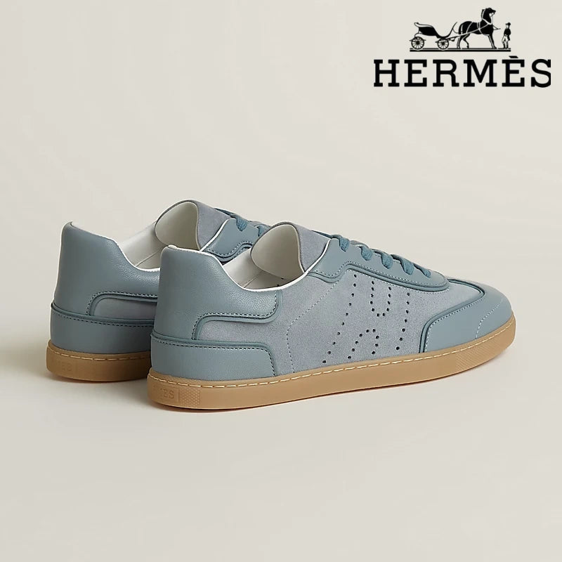 Hermès Boomerang Denim Blue Sneaker