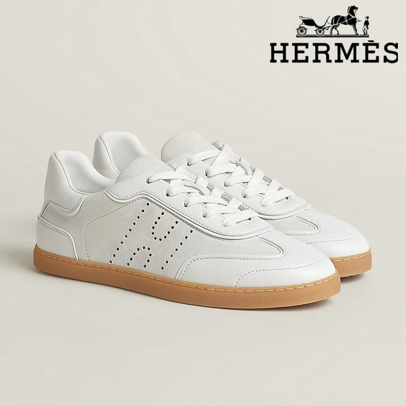 Hermès Boomerang Off-White Sneaker