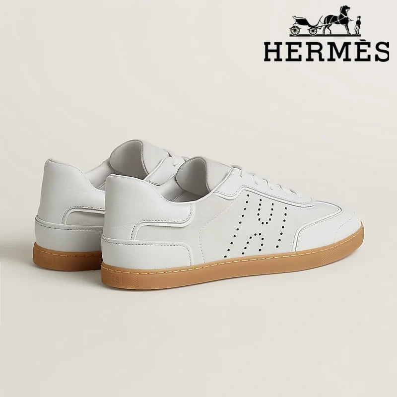 Hermès Boomerang Off-White Sneaker