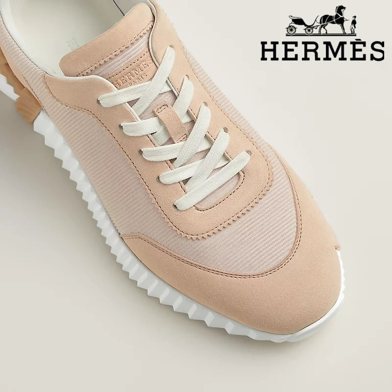 Hermès Bouncing Pale Pink Sneaker