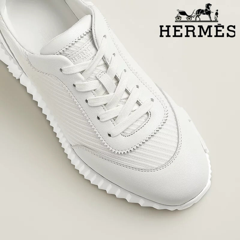 Hermès Bouncing White Sneaker
