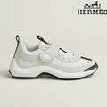 Hermès White Trail Sneakers