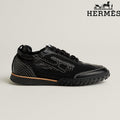 Hermès Black Mesh Bouncing Sneakers