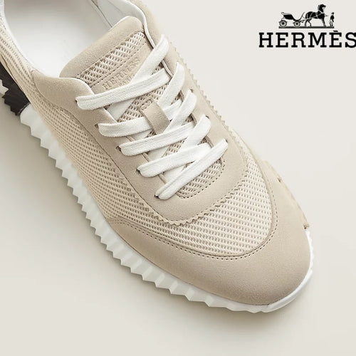 Hermès Beige Electric Sneakers