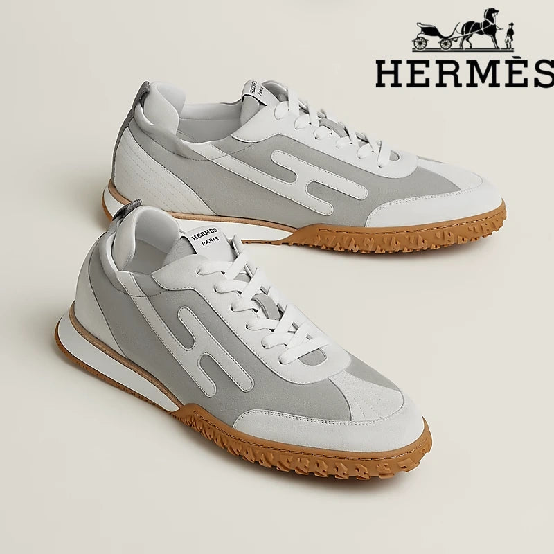 Hermès Jet Sneaker in Gris Clair