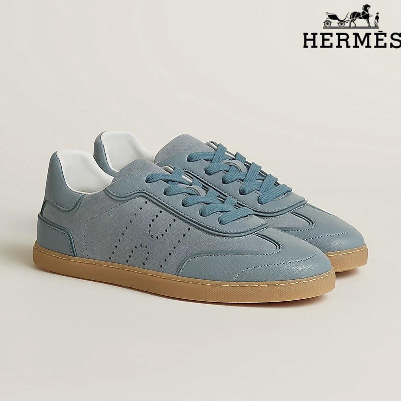 Hermès Sneakers in Dusty Blue