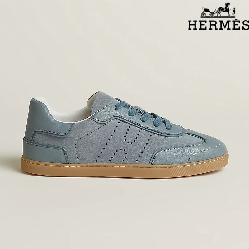 Hermès Sneakers in Dusty Blue