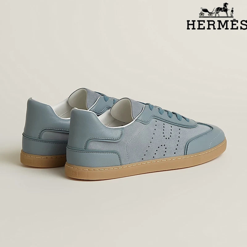Hermès Sneakers in Dusty Blue