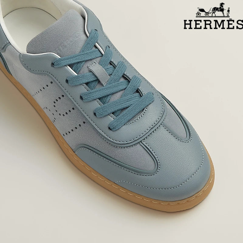 Hermès Sneakers in Dusty Blue