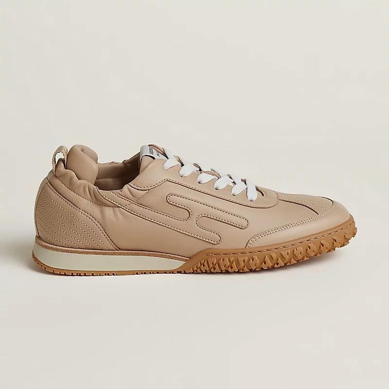 Hermès Bouncing Sneakers in All Beige