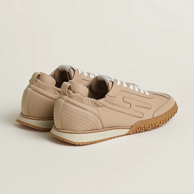 Hermès Bouncing Sneakers in All Beige