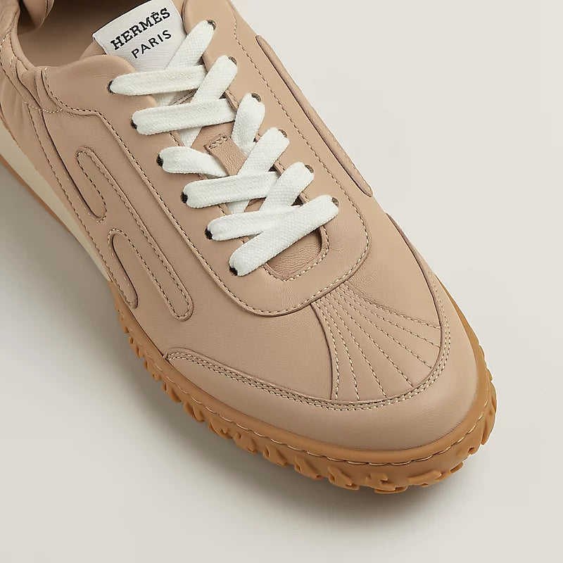 Hermès Bouncing Sneakers in All Beige