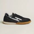 Hermès Bouncing Sneakers in Black & Silver