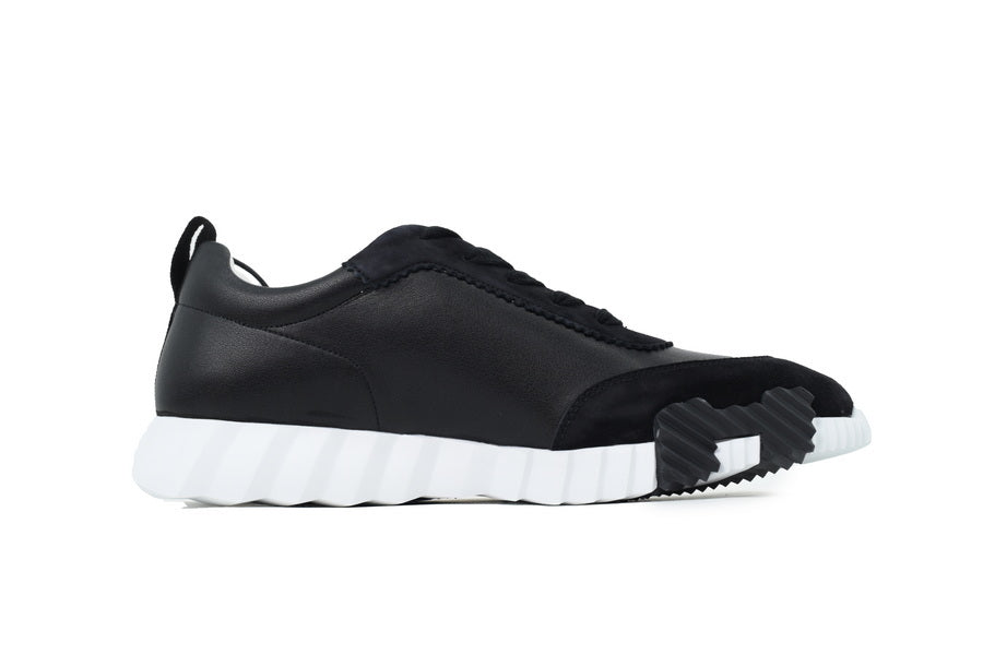 Hermès Bouncing Sneakers in Black Leather
