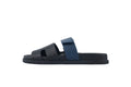 Hermès Chypre Slide Sandals in Black and Navy